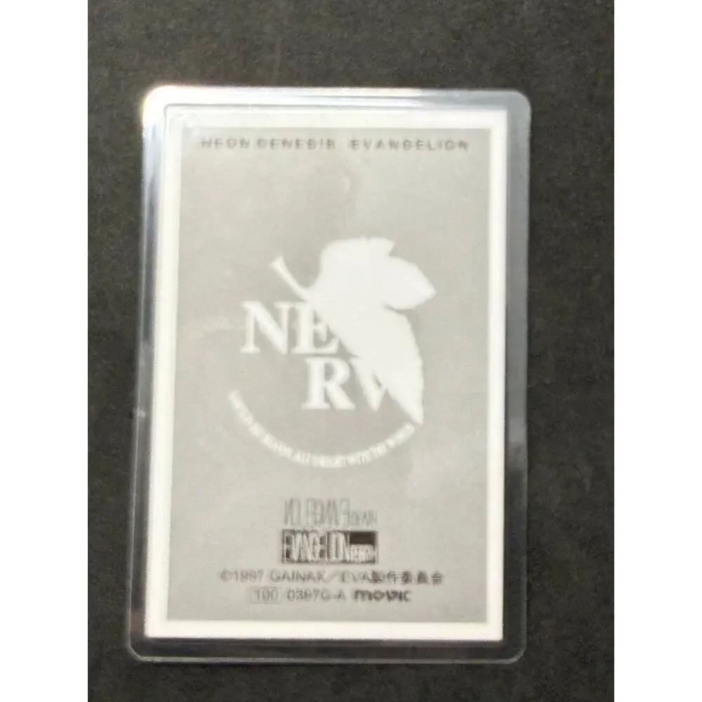 Evangelion Death and Rebirth movic 1997 Laminated Card Rei Misato Asuka Shinji